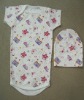 Wholesale organic cotton baby rompers/infant creepers