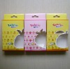 Fashionable paper packing box for Baby underwear with clear PVC window
