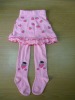 Wholesale children's cotton socks(skirt legging)