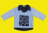 Wholesale baby shirt (vkabi) with big letter prints on the front