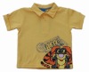 baby wear baby shirt (llp4g-1) yellow with a tiger print