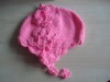 Wholesale pink crochet baby hat