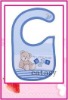 Wholesale TOP quality 100% cotton colorful & cute baby bibs