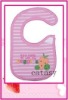 Wholesale TOP quality 100% cotton colorful & cute baby bibs