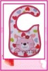 Wholesale TOP quality 100% cotton colorful & cute baby bibs