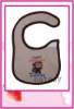Wholesale TOP quality 100% cotton colorful & cute baby bibs