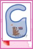 Wholesale TOP quality 100% cotton colorful & cute baby bibs