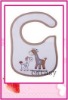 Wholesale TOP quality 100% cotton colorful & cute baby bibs