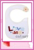 Wholesale TOP quality 100% cotton colorful & cute baby bibs