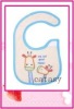Wholesale TOP quality 100% cotton colorful & cute baby bibs