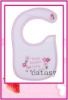 Wholesale TOP quality 100% cotton colorful & cute baby bibs
