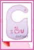 Wholesale TOP quality 100% cotton colorful & cute baby bibs