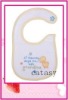 Wholesale TOP quality 100% cotton colorful & cute baby bibs
