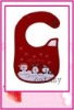 Wholesale TOP quality 100% cotton colorful & cute baby bibs