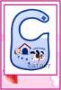 Wholesale TOP quality 100% cotton colorful & cute baby bibs