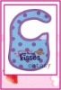 Wholesale TOP quality 100% cotton colorful & cute baby bibs