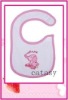 Wholesale TOP quality 100% cotton colorful & cute baby bibs