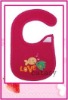 Wholesale TOP quality 100% cotton colorful & cute baby bibs Non-Toxic PVC Waterproof Coating