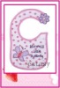 Wholesale TOP quality 100% cotton colorful & cute baby bibs OEM