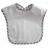 Wholesale 100% cotton knitted baby bib