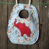 Wholesale 100% cotton interlock fabric baby bibs