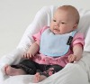 Wholesale 100% cotton interlock fabric baby bibs