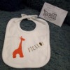 Wholesale 100% cotton interlock fabric baby bibs