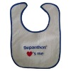 Wholesale terry baby bib 100% cotton terry towel fabric Baby bib