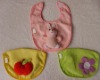 Wholesale terry bib with animals