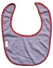Wholesale gingham trim bib