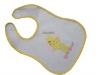 Wholesale 2011 EVA baby bib with woven TC fabric binding