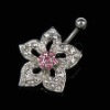 Wholesale 3/8 flower body jewelry