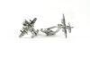 Wholesale fashion silver cufflink