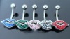 Wholesale The most popular 316L stainless steel navel ring Body piercing Jewelry