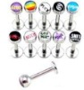 Wholesale colorful stainless steel lip ring