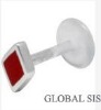 Wholesale bioplast Piercing labret