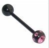 Wholesale Fashion Black Tongue piercing(WS235)