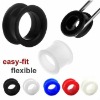 Wholesale Mix & Match Flexible Silicone Tunnel--Silicone Body Jewelry