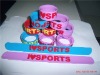 Wholesale OEM silicone slap bracelet with epoxy logo