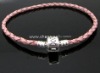 Wholesale Jewerly Leather Bracelet , Pandor Bracelet Leather Chain PB16