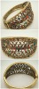 Wholesale fashion alloy crystal bangle