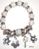 fashion beaded and charm bracelect