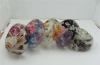 Wholesale 2011 fashion floral resin bangle