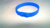 Blue Silicone ion Bracelet