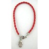 Kabbalah bracelet,Satin Cord Hamsa Bracelet,hand charms bracelet