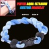 Health Titanium bracelet(silicone sport bracelet/germanium bracelet)