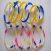 Wholesale Multishaped Silicone Bracelet