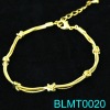 Golden chain bracelet BLMT0020