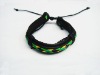 2011 fashion new leather bracelet handmade jewelery