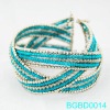 Interlaced sapphire Cuff BGBD0014